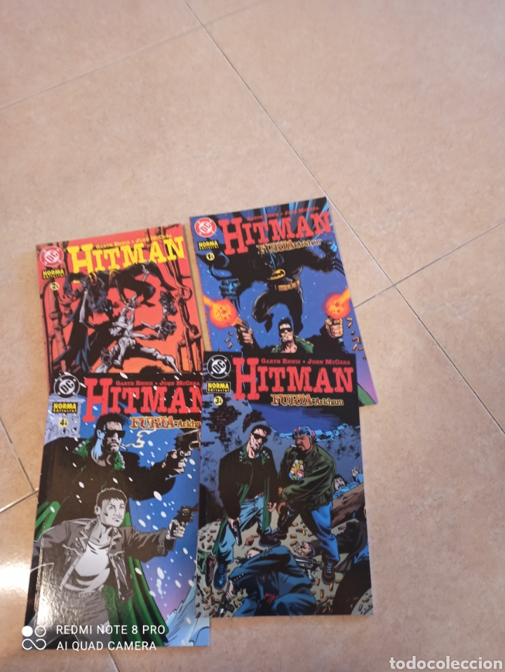 C&oacute;mics: Hitman furia de Arkham 4 n&uacute;meros norma - Foto 1