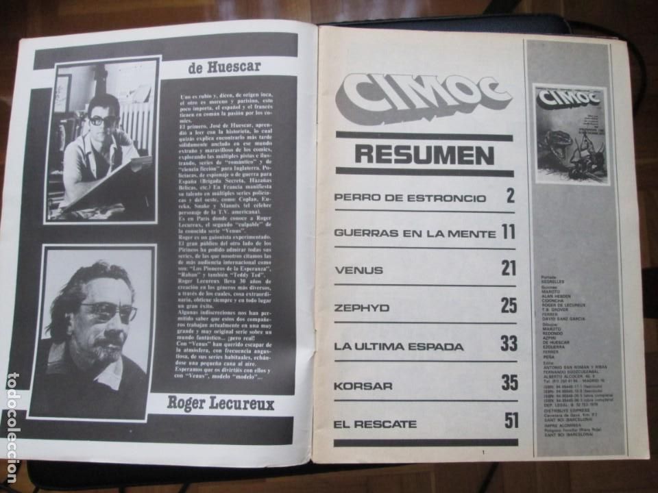 C&oacute;mics: CIMOC N&ordm;3 Y N&ordm;4 (Primera &Eacute;poca) - Foto 14
