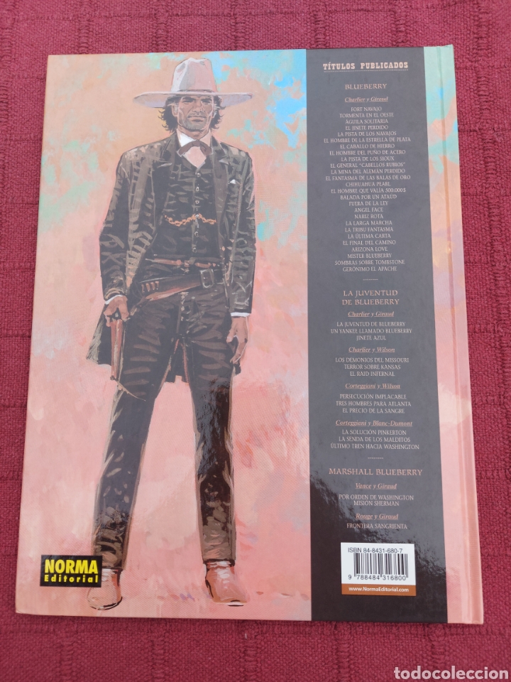 C&oacute;mics: BLUEBERRY, EL HOMBRE DE LA ESTRELLA DE PLATA-NORMA EDITORIAL- COMIC DEL OESTE - Foto 2