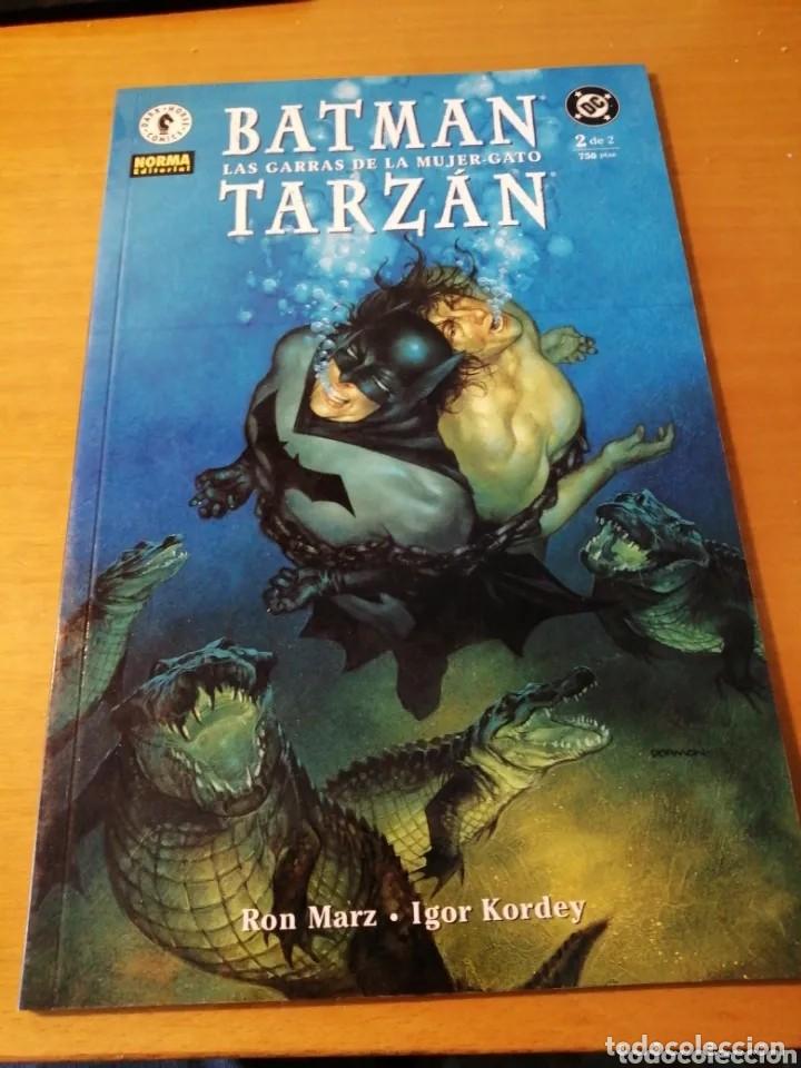 C&oacute;mics: BATMAN / TARZAN 2 (DE 2) LAS GARRAS DE LA MUJER GATO. NORMA EDITORIAL. - Foto 1