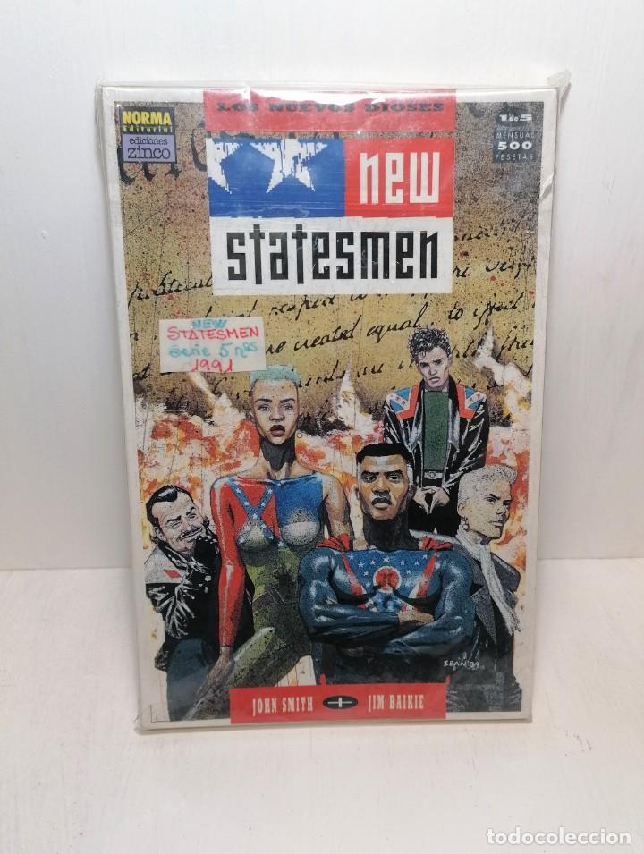 C&oacute;mics: New statesmen n&uacute;meros del 1 al 5 edit. norma - Foto 1
