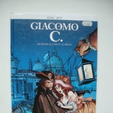 Cómics: GIACOMO C 1. UNA MÁSCARA EN LA BOCA DE LAS TINIEBLAS. DUFAUX - GRIFFO. NORMA EDITORIAL