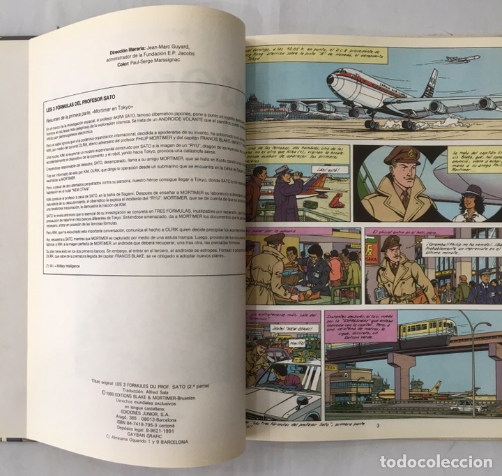 C&oacute;mics: BLAKE MORTIMER LAS TRES FORMULAS DEL PROFESOR SATO - 2 - Foto 2
