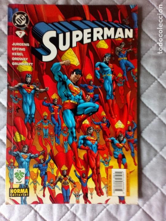 C&oacute;mics: SUPERMAN N&ordm; 7 COLECCION REGULAR 2001 NORMA-VID - Foto 1