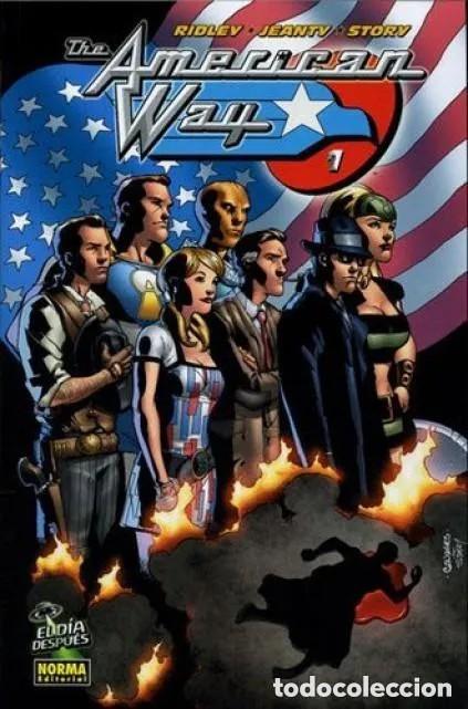 C&oacute;mics: THE AMERICAN WAY COMPLETA 2 TOMOS - NORMA - IMPECABLE - Foto 1