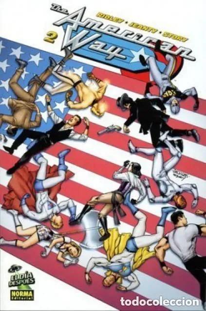 C&oacute;mics: THE AMERICAN WAY COMPLETA 2 TOMOS - NORMA - IMPECABLE - Foto 2