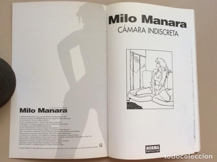 C&oacute;mics: COLECCION MILO MANARA N&uacute;mero 4 C&Aacute;MARA INDISCRETA - Foto 2