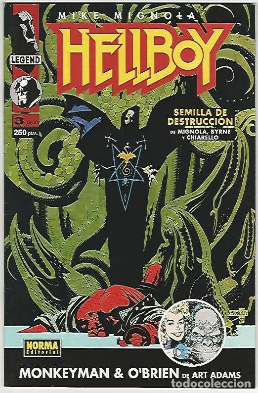 C&oacute;mics: Norma. Hellboy. Semilla de destrucci&oacute;n. 3. - Foto 1