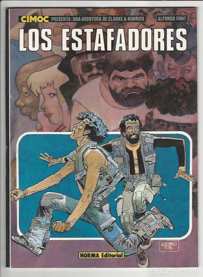 C&oacute;mics: Norma. Cimoc presenta. 10. Los estafadores. R&uacute;stica. - Foto 1