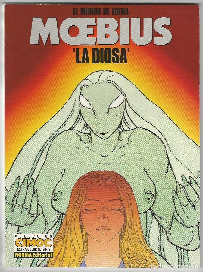 C&oacute;mics: Norma. Cimoc extra color. 76 - 77. Moebius. La diosa. - Foto 1