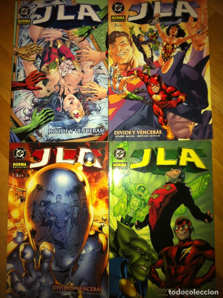 C&oacute;mics: JLA:Divide y Venceras Nums. 1 al 4 - Foto 1