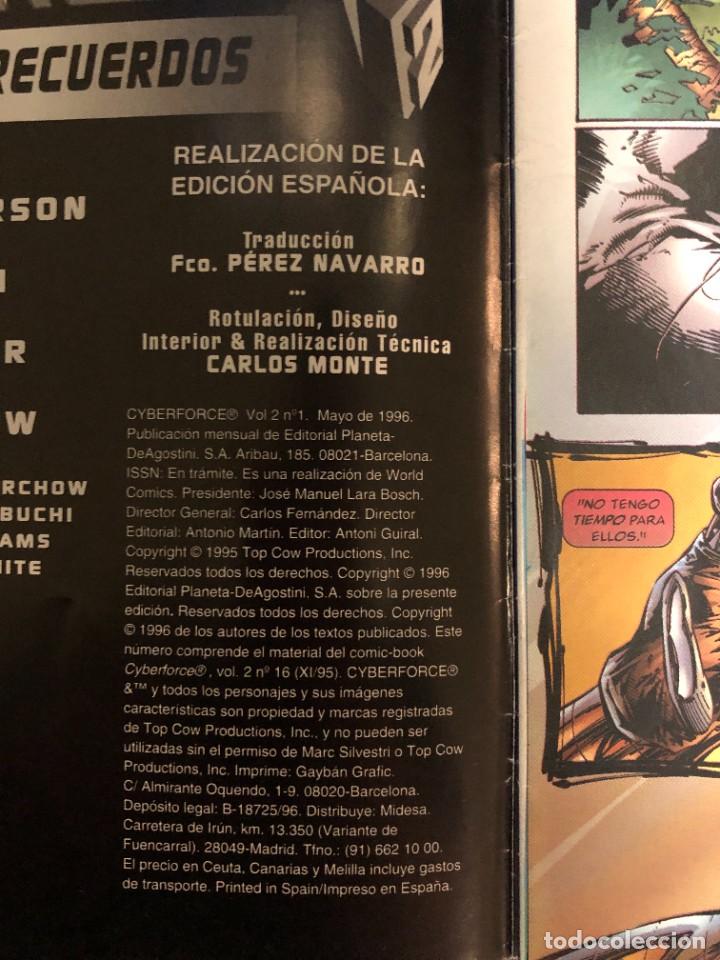 C&oacute;mics: CYBER FORCE VOL. 2 N&ordm;1. IMAGE. 1996 - Foto 3