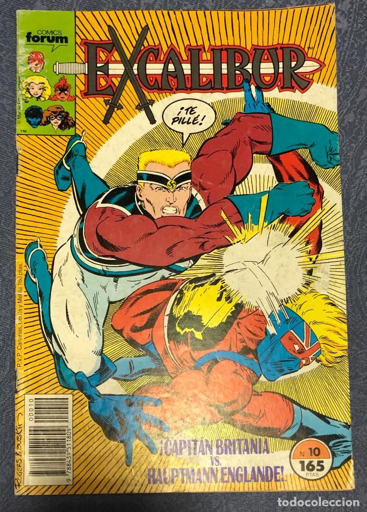 C&oacute;mics: EXCALIBUR N&ordm;10. COMICS FORUM. PLANETA DEAGOSTINI. 1989 - Foto 1
