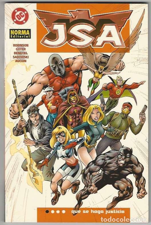 C&oacute;mics: Norma. JSA. 1. Que se haga justicia. - Foto 1