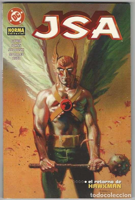 C&oacute;mics: Norma. JSA. 5. El retorno de Hawkman. - Foto 1