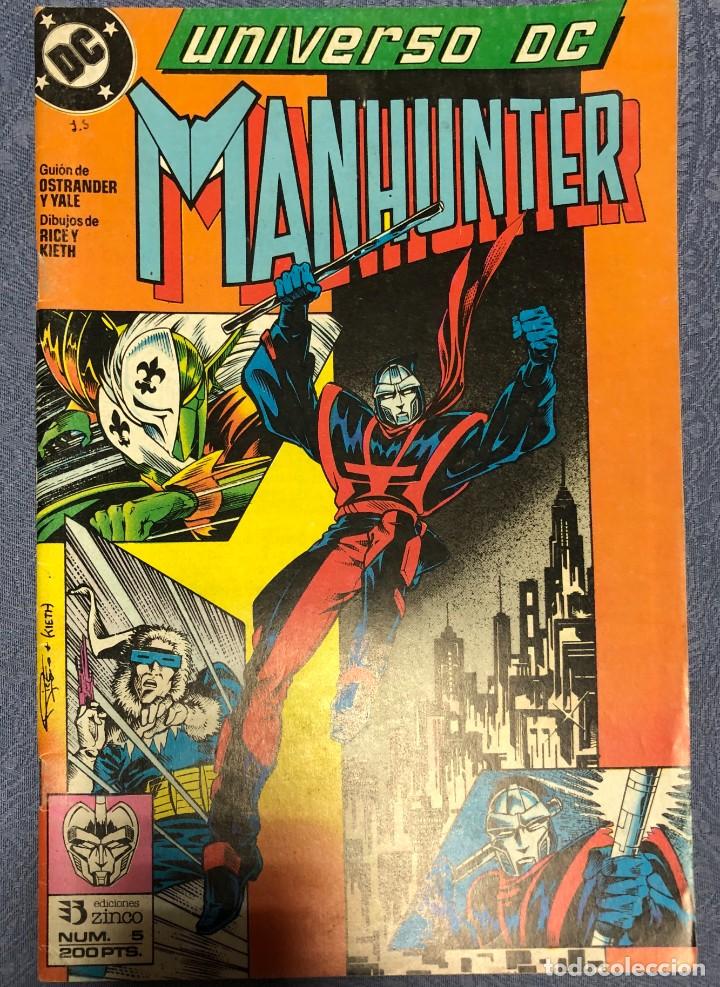 C&oacute;mics: MANHUNTER N&ordm;5. EDICIONES ZINCO. UNIVERSO DC. 1989 - Foto 1