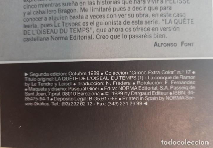 C&oacute;mics: 5 COMICS LA BUSQUEDA DEL P&Aacute;JARO DEL TIEMPO - LE TENDRE LOISEL CIMOC EXTRA - Foto 6