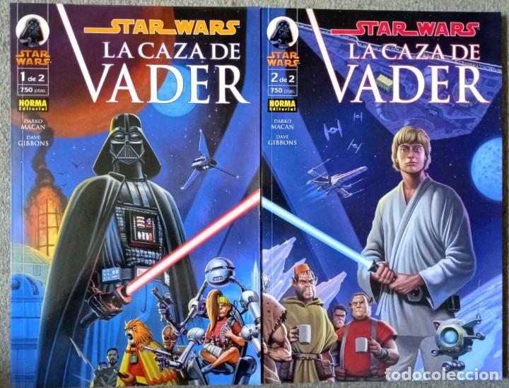 C&oacute;mics: STAR WARS - LA CAZA DE VADER (2 tomos completa) - Foto 1