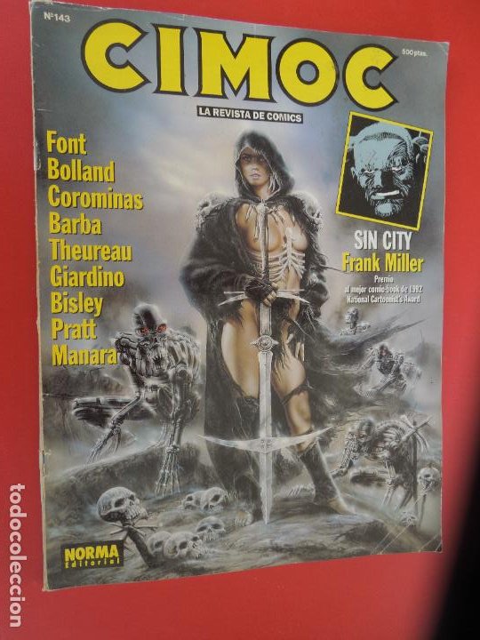 CIMOC Nº 143 REVISTA NORMA EDITORIAL (Tebeos y Comics - Norma - Cimoc)