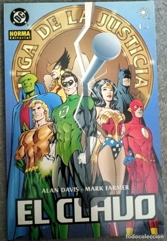 C&oacute;mics: JLA: EL CLAVO (3 n&uacute;meros completa) - Foto 1