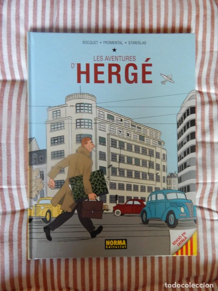 C&oacute;mics: LES AVENTURES D&acute;HERGE - CATALA - Foto 1