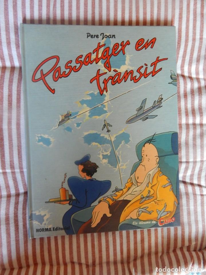 C&oacute;mics: ELS ALBUMS DE CAIRO - PASSATGER EN TRANSIT- N. 1 - CATALA - Foto 1