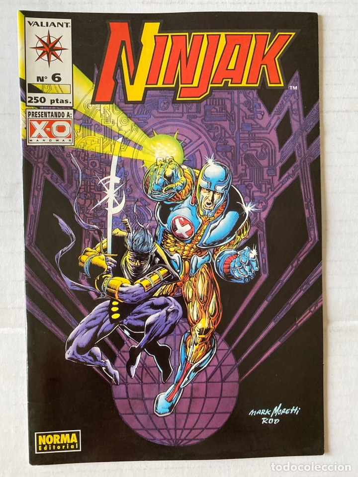 C&oacute;mics: NINJAK #6 muy buen estado VALIANT NORMA - Foto 1