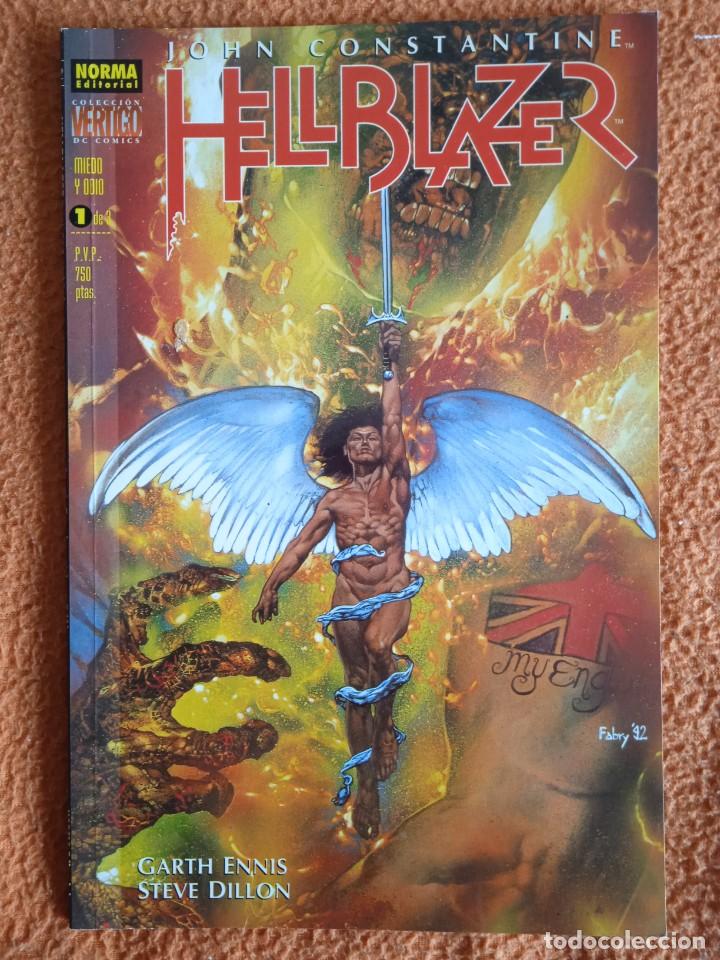 C&oacute;mics: JOHN CONSTANTINE HELLBLAZER - MIEDO Y ODIO 1-NORMA EDITORIAL - Foto 1