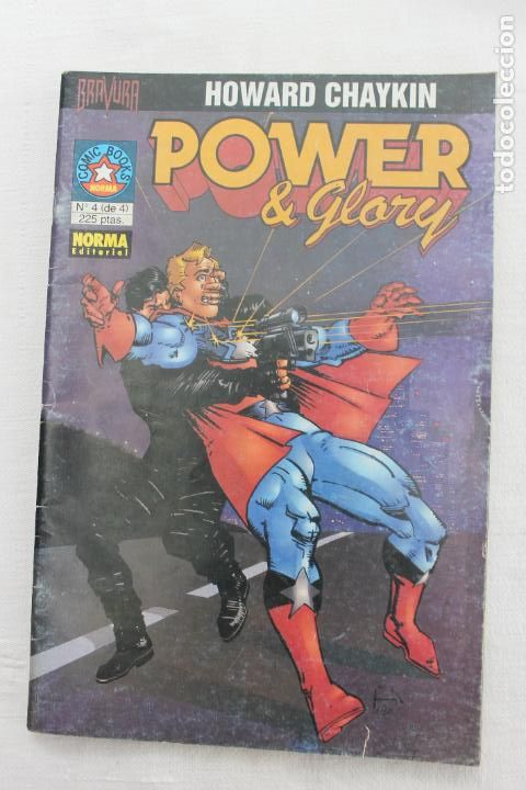 C&oacute;mics: POWER & GLORY HOWARD CHAYKIN N&ordm; 4 DE 4 EDITORIAL NORMA - Foto 1