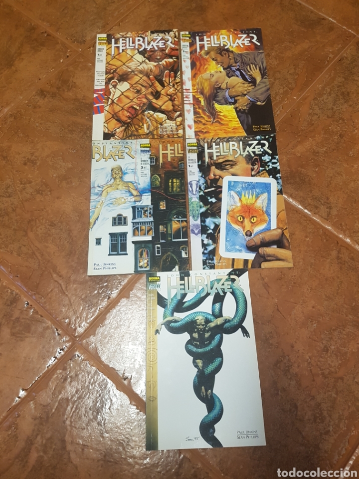 C&oacute;mics: LOTE 5 COMICS HELLBLAZER NORMA EDITORIAL VERTIGO - Foto 1