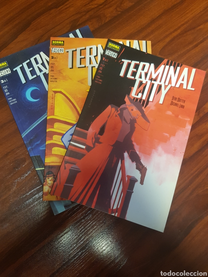 C&oacute;mics: TERMINAL CITY NORMA EDITORIAL V&Eacute;RTIGO 3 COMICS - Foto 1