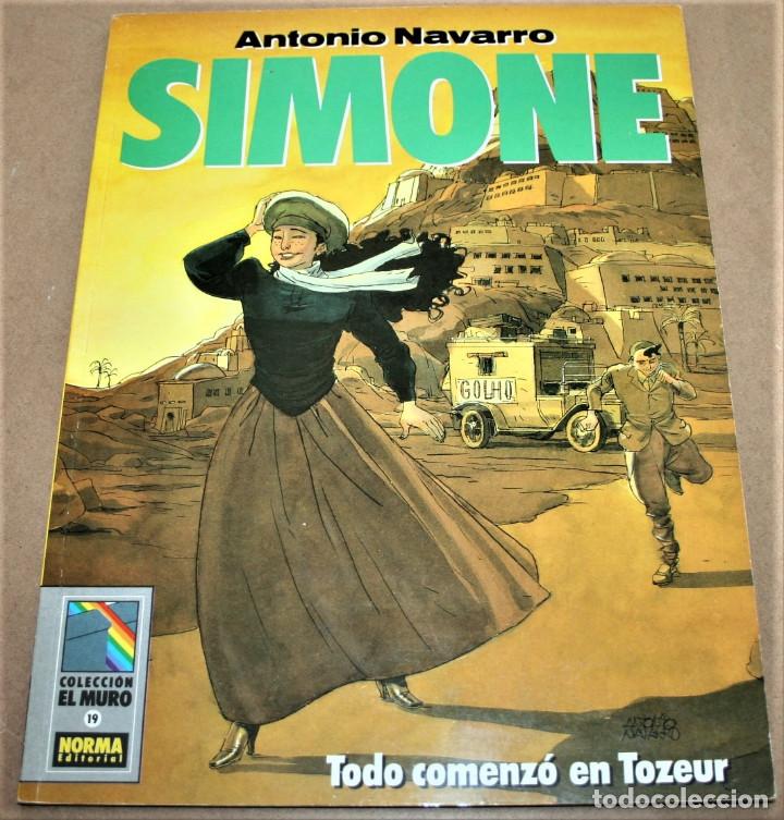 C&oacute;mics: SIMONE - ANTONIO NAVARRO - COL. EL MURO, NORMA 1991 - Foto 1