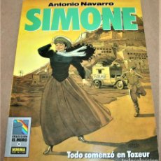 Cómics: SIMONE - ANTONIO NAVARRO - COL. EL MURO, NORMA 1991. Lote 281932863