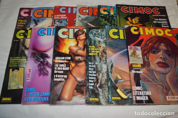 CIMOC -- LOTE DE 12 EJEMPLARES / REVISTAS COMICS - AÑOS 80 / 90 - ¡MIRA FOTOS Y DETALLES! (Tebeos y Comics - Norma - Cimoc)