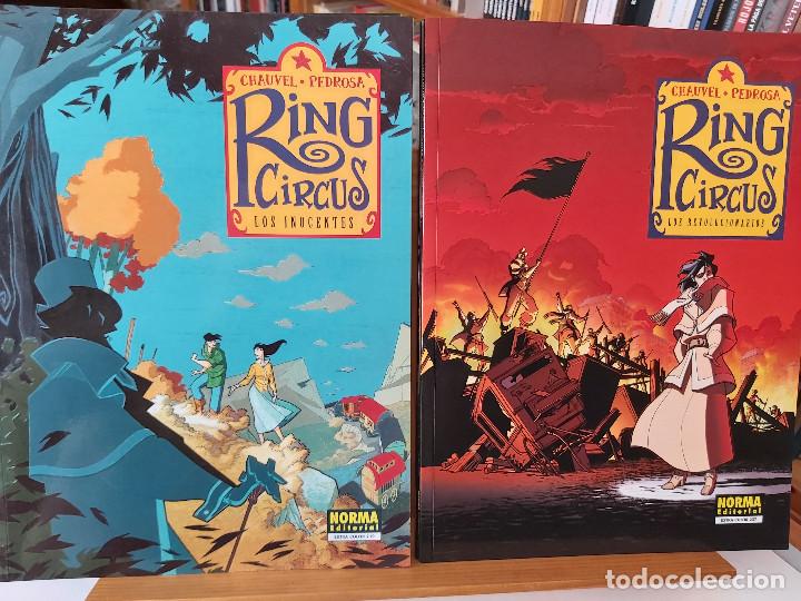 C&oacute;mics: * CIMOC EXTRA COLOR * SERIE COMPLETA 4 N&ordm; RING CIRCUS * NORMA 2002 * - Foto 1