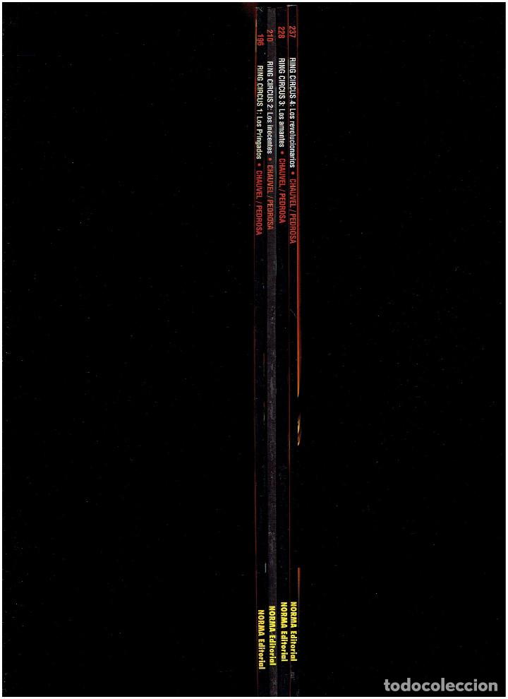 C&oacute;mics: * CIMOC EXTRA COLOR * SERIE COMPLETA 4 N&ordm; RING CIRCUS * NORMA 2002 * - Foto 4