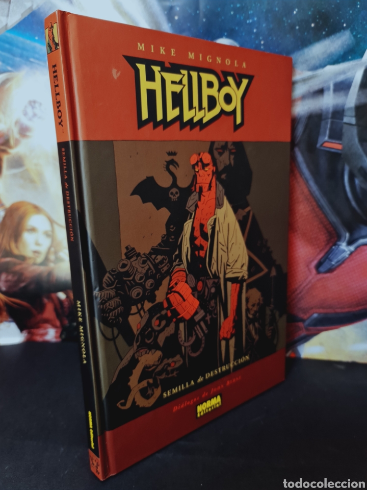 C&oacute;mics: EXCELENTE ESTADO HELLBOY SEMILLA DE DESTRUCCION COMICS NORMA EDITORIAL - Foto 1