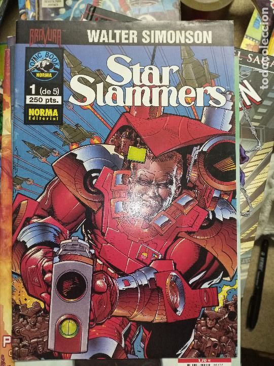 C&oacute;mics: Star Slammers 5 n&uacute;meros completa cj33 - Foto 1
