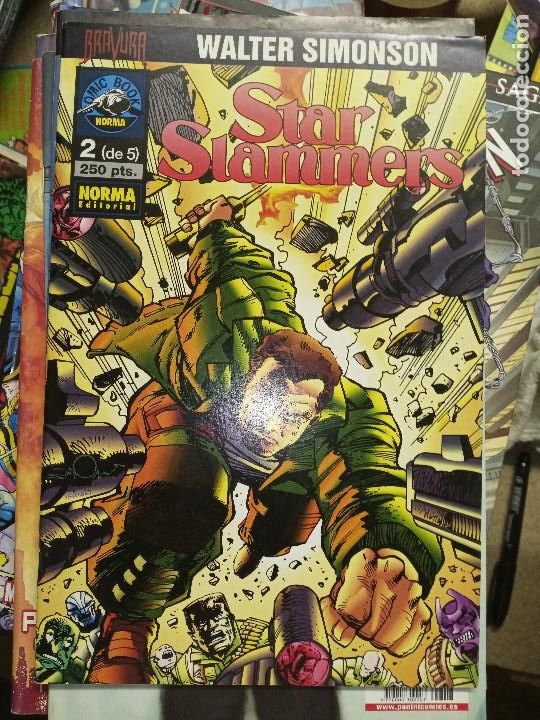 C&oacute;mics: Star Slammers 5 n&uacute;meros completa cj33 - Foto 2