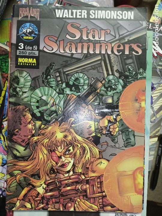 C&oacute;mics: Star Slammers 5 n&uacute;meros completa cj33 - Foto 3