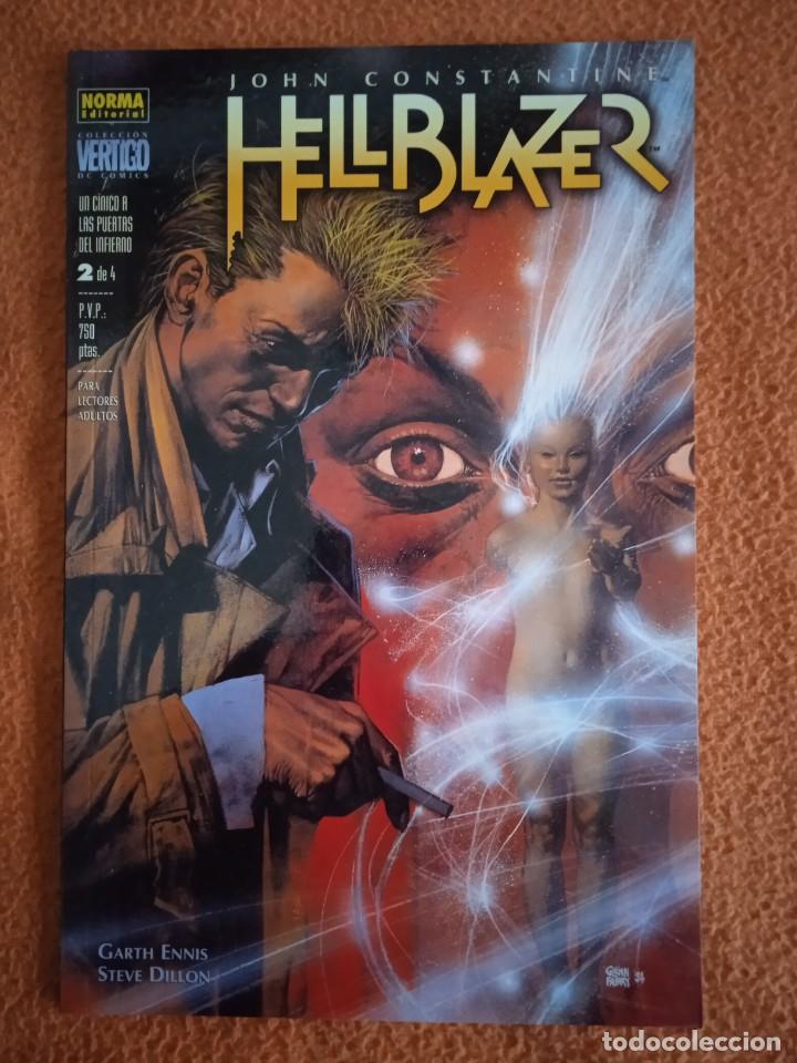 C&oacute;mics: JOHN CONSTANTINE HELLBLAZER. UN CINICO A LAS PUERTAS DEL INFIERNO 2. GARTH ENNIS Y STEVE DILLON - Foto 1