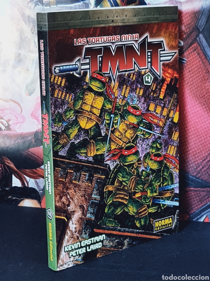 C&oacute;mics: EXCELENTE ESTADO LAS TORTUGAS NINJA TMNT 4 COMICS EDITORIAL NORMA - Foto 1