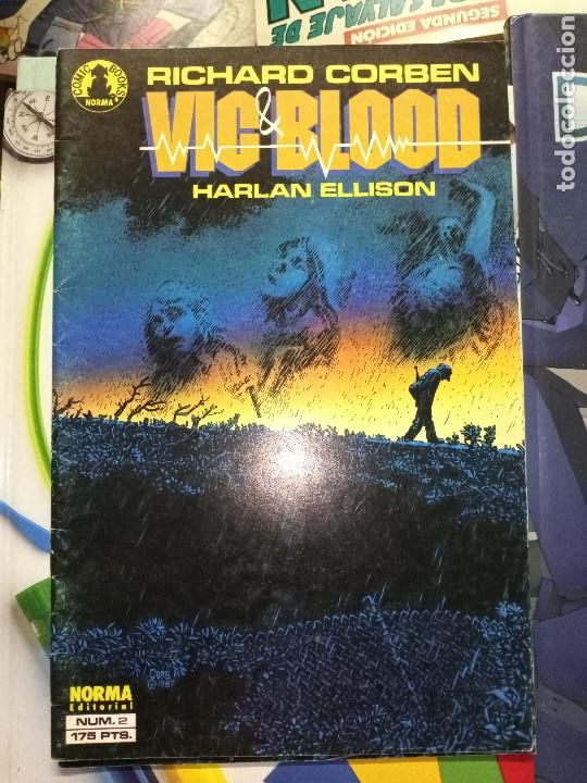 C&oacute;mics: Vic & Blood serie limitada de 2 ejemplares completa cj48 - Foto 1