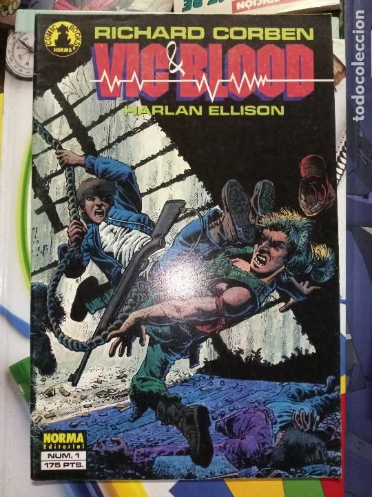 C&oacute;mics: Vic & Blood serie limitada de 2 ejemplares completa cj48 - Foto 2