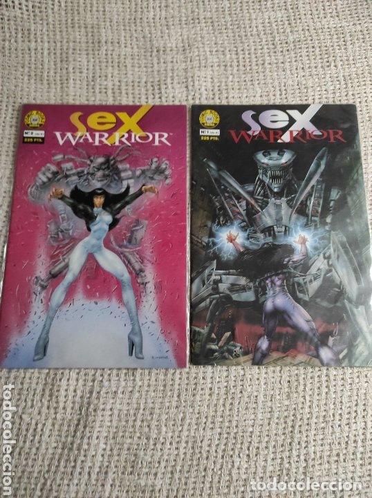C&oacute;mics: SEX WARRIOR / SERIE COMPLETA DE 2 EJEMPLARES - Foto 1
