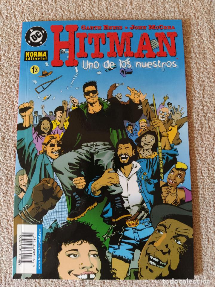 C&oacute;mics: Hitman: Uno de los nuestros. Norma. Miniserie 1 al 3 completa. Impecables - Foto 1