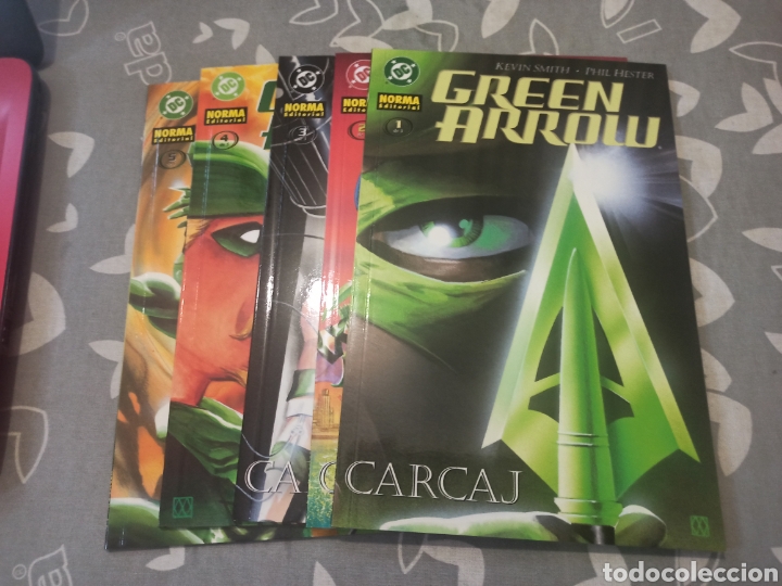 C&oacute;mics: Green Arrow 5 n&uacute;meros completa norma como nueva - Foto 1