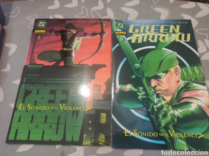 C&oacute;mics: Green Arrow el sonido de la violencia 2 tomos norma - Foto 1