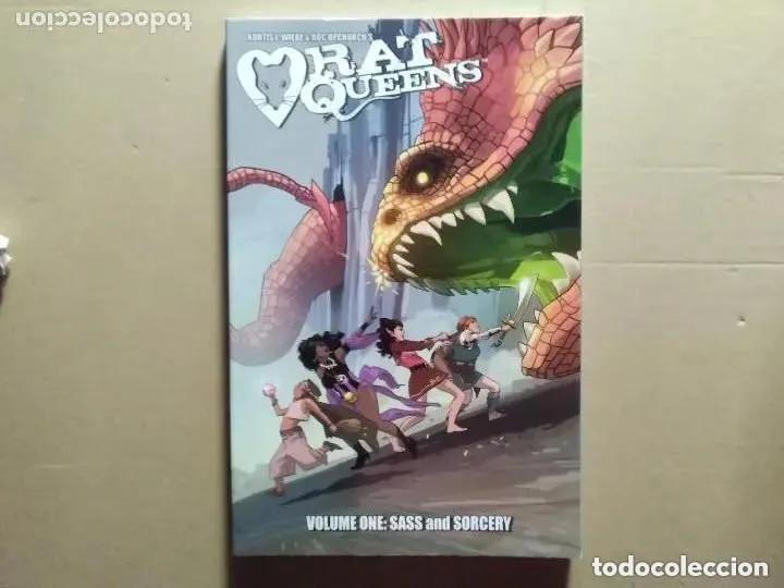 C&oacute;mics: COMIC RAT QUEENS VOLUMEN 1 SASS AND SORCERY EN INGLES - Foto 1