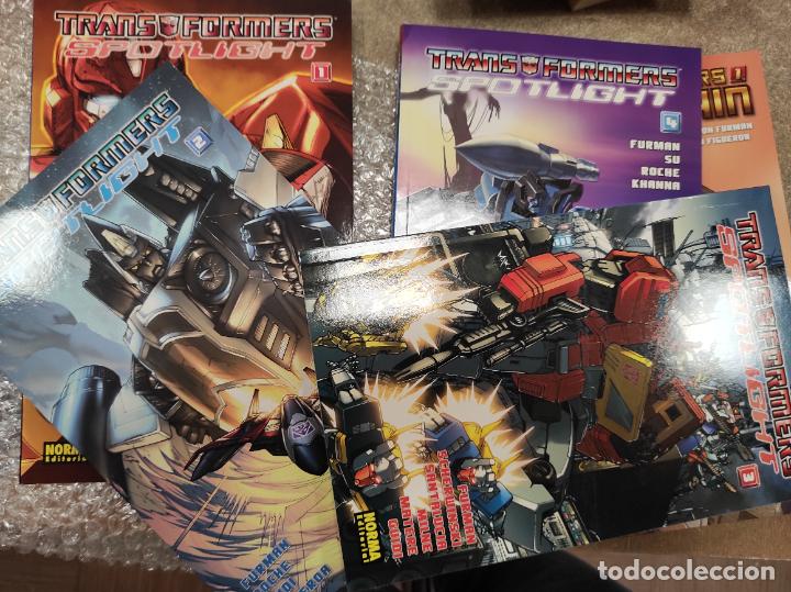 C&oacute;mics: TRANSFORMERS SPOTLIGHT 1 A 4. COLECCI&Oacute;N COMPLETA (Simon Furman Y Otros) Norma - Foto 1